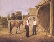 William Sidney Mount The Horse Dealers (mk09) France oil painting artist